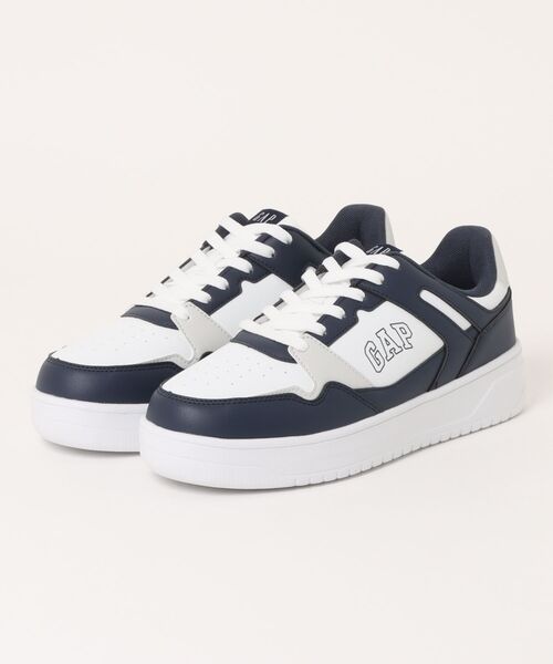 GAP(ギャップ)の「【GAP】軽量厚底スニーカー(スニーカー・メンズ・ホワイト×グレー/ホワイト×ネイビー/ホワイト・26.0cm/27.0cm/28.0cm)」の3枚目の写真