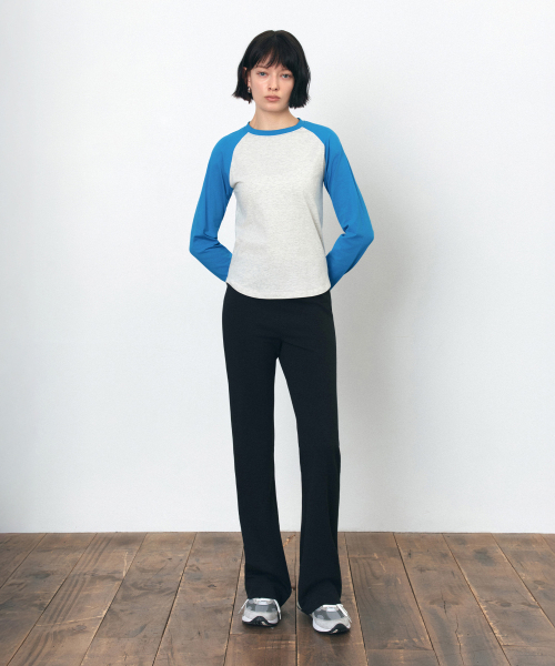 SIYAZU(シヤジュ)の「SIPT7183 コンフォートブーツカットバンディングパンツ_ブラック(その他パンツ・レディース・ブラック・SMALL/MEDIUM)」の3枚目の写真