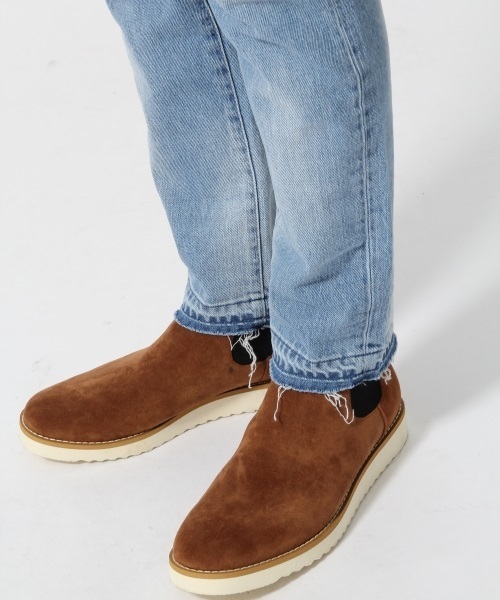 RAGEBLUE（レイジブルー）の「＜コーンミルズ社製デニム使用＞ダメージデニム/711929（デニムパンツ・メンズ・ブルー/ライトブルー・X-LARGE/MEDIUM/LARGE）」の10枚目の写真