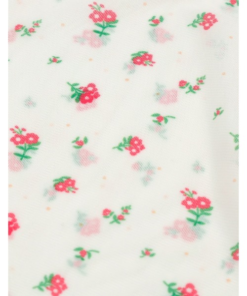 Little sunny bite(リトルサニーバイト)の「【8】【it】【Little Sunny Bite】floral tulle top(Tシャツ/カットソー・レディース・ホワイト/ブラック/ピンク・MEDIUM/SMALL)」の8枚目の写真