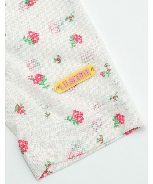 Little sunny bite(リトルサニーバイト)の「【8】【it】【Little Sunny Bite】floral tulle top(Tシャツ/カットソー・レディース・ホワイト/ブラック/ピンク・MEDIUM/SMALL)」の11枚目の写真