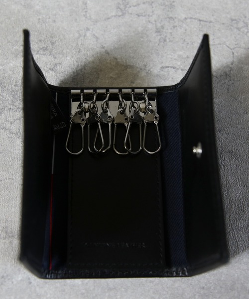 TOMMY HILFIGER(トミーヒルフィガー)の「TOMMY HILFIGER キーケース(キーケース/キーアクセサリー・メンズ・ブラック・FREE)」の2枚目の写真