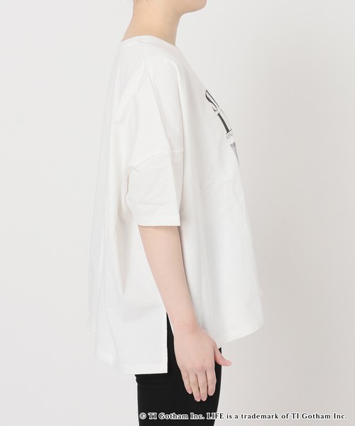 JOURNAL STANDARD(ジャーナルスタンダード)の「LIFE PICTURE COLLECTION JS ポンチョTEE(Tシャツ/カットソー・レディース・ホワイト/ベージュ/ブラック系その他・FREE)」の13枚目の写真