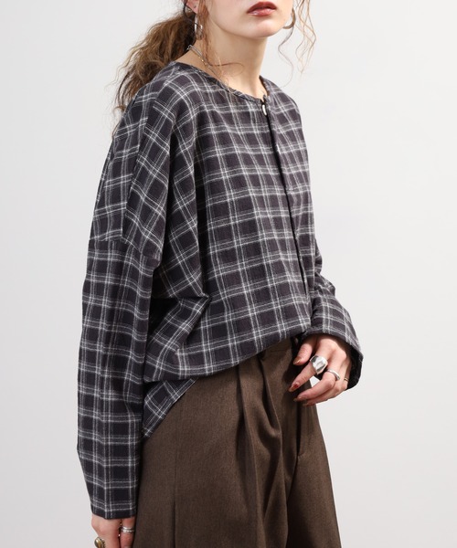 SO(エスオー)の「ブラウス(シャツ/ブラウス・レディース・ベージュ系その他/ブラック系その他・F)」の7枚目の写真