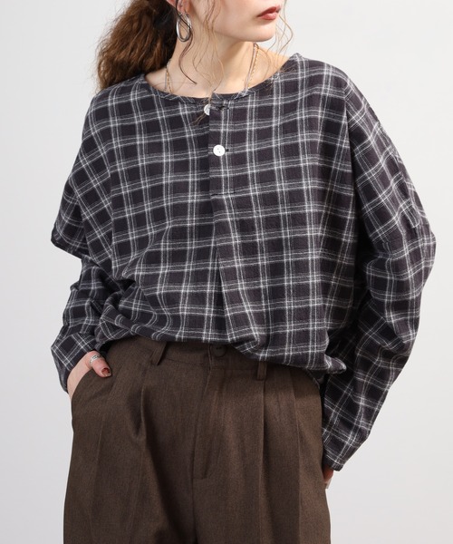 SO(エスオー)の「ブラウス(シャツ/ブラウス・レディース・ベージュ系その他/ブラック系その他・F)」の6枚目の写真