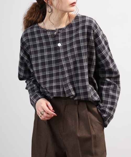 SO(エスオー)の「ブラウス(シャツ/ブラウス・レディース・ベージュ系その他/ブラック系その他・F)」の3枚目の写真