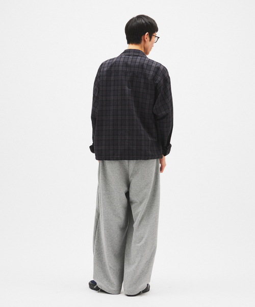 JOURNAL STANDARD（ジャーナルスタンダード）の「コントアー スウェット パンツ（スウェットパンツ・メンズ・ライトグレー/ブラック/スミクロ・LARGE/MEDIUM）」の8枚目の写真