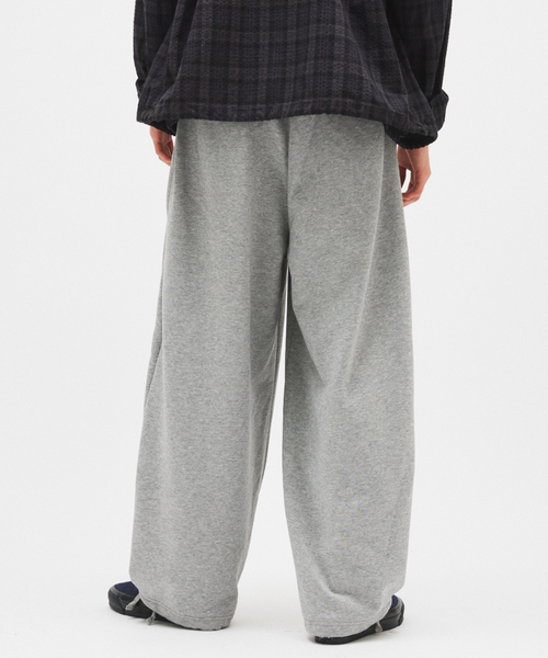 JOURNAL STANDARD（ジャーナルスタンダード）の「コントアー スウェット パンツ（スウェットパンツ・メンズ・ライトグレー/ブラック/スミクロ・LARGE/MEDIUM）」の12枚目の写真