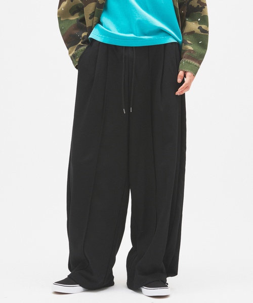 JOURNAL STANDARD（ジャーナルスタンダード）の「コントアー スウェット パンツ（スウェットパンツ・メンズ・ライトグレー/ブラック/スミクロ・LARGE/MEDIUM）」の21枚目の写真