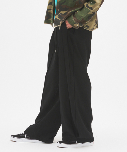 JOURNAL STANDARD（ジャーナルスタンダード）の「コントアー スウェット パンツ（スウェットパンツ・メンズ・ライトグレー/ブラック/スミクロ・LARGE/MEDIUM）」の22枚目の写真