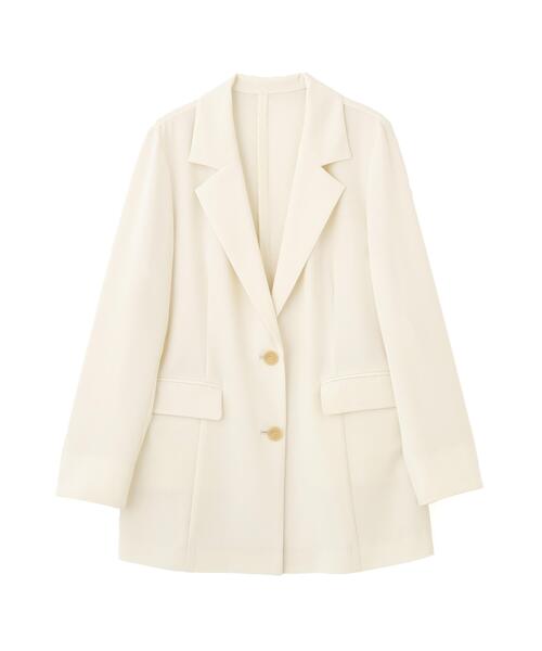PROPORTION BODY DRESSING(プロポーションボディドレッシング)の「ライトサマーテーラードジャケット / 1216150400(テーラードジャケット・レディース・オフホワイト/ベージュ・SMALL/MEDIUM)」の9枚目の写真