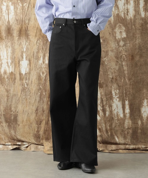 HARE（ハレ）の「【NARRIL】KUROKI DENIM WIDE PANTS（デニムパンツ・メンズ・ブラック/インディゴブルー・SMALL/MEDIUM）」の20枚目の写真