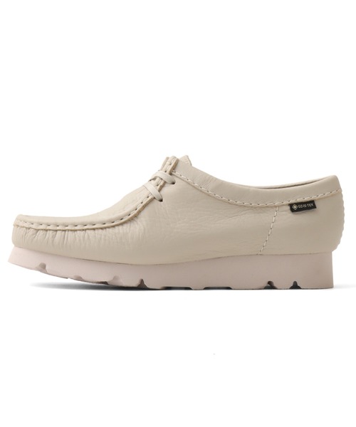 Clarks(クラークス)の「Clarks Wallabee.GTX / クラークス ワラビーGTX(ブーツ・レディース・ホワイト・25.0cm/24.5cm/24.0cm/23.5cm/23.0cm)」の6枚目の写真