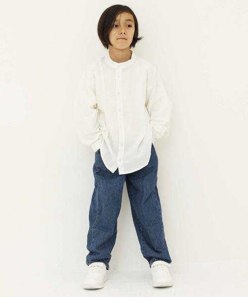 SHISKY(シスキー)の「ケミカルウォッシュ リラックス デニムパンツ(デニムパンツ・キッズ・ブルー/ブラック/ブラック系その他/ブルー系その他・160/150/140/130/120/110)」の16枚目の写真
