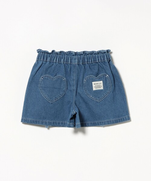 BEAMS mini(ビームスミニ)の「【8/20値下げ】フリンジ デニム ショートパンツ 2026SS (90~150cm) キッズ プチプラ 定番(その他パンツ・キッズ・サックスブルー/インディゴブルー・150/120/100/140/130/110/90)」の18枚目の写真