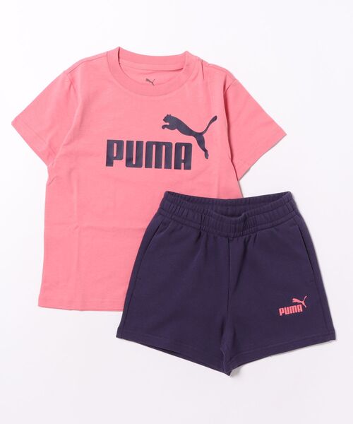 セール】《PUMA》ESS NO.1 ロゴ Tシャツ AND ショーツ セット G