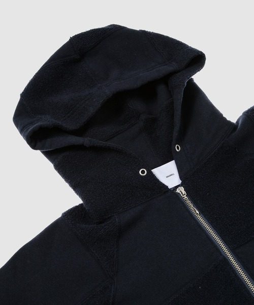 SUGARHILL(シュガーヒル)の「CHECKER HOODIE(パーカー・メンズ・ネイビー/ホワイト系その他・2)」の4枚目の写真