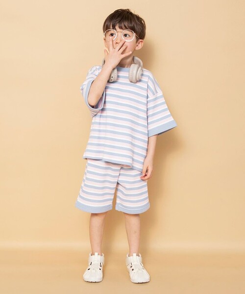 BRANSHES(ブランシェス)の「【WEB限定】ゆったり/リラックスルームウェア(ルームウェア/パジャマ・キッズ・ブラウン/ピンク/ブラック・120/130/100/110/90/140/150)」の4枚目の写真