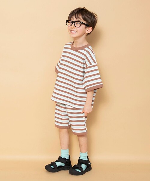 BRANSHES(ブランシェス)の「【WEB限定】ゆったり/リラックスルームウェア(ルームウェア/パジャマ・キッズ・ブラウン/ピンク/ブラック・120/130/100/110/90/140/150)」の14枚目の写真