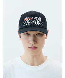 JAMIE WEST（ジェイミーウエスト）の「スローガン刺繍ウォッシュドボールキャップ（ブラック）（キャップ）」