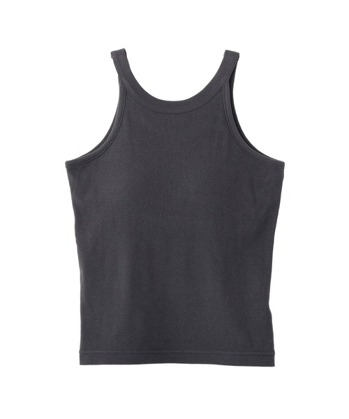 earth music&ecology（アースミュージックアンドエコロジー）の「アメスリテレコタンクトップ（タンクトップ・レディース・ブラック/アイボリー/モカ/チャコールグレー・M/S）」の3枚目の写真