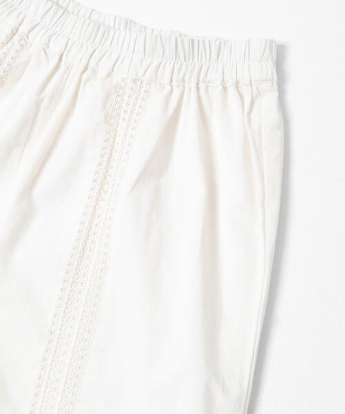 URBAN RESEARCH Sonny Label（アーバンリサーチサニーレーベル）の「ブロッキングレースコットンイージーパンツ（その他パンツ・レディース・ホワイト系その他/ブラック・FREE）」の18枚目の写真