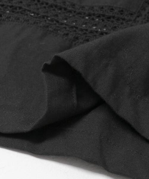 URBAN RESEARCH Sonny Label（アーバンリサーチサニーレーベル）の「ブロッキングレースコットンイージーパンツ（その他パンツ・レディース・ホワイト系その他/ブラック・FREE）」の11枚目の写真