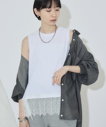 WEB限定 ROSIEE 裾レーストップス