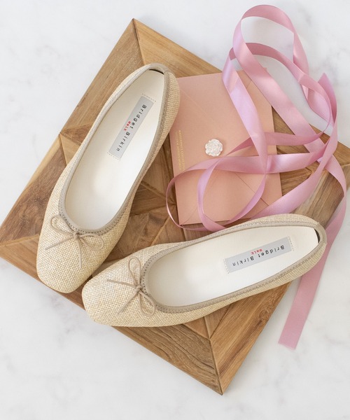 Bridget Birkin(ブリジットバーキン)の「【Bridget Birkin Walk】ラメパナマ調バレエパンプス(565311)(パンプス・レディース・グレー系その他2/グレー系その他/ベージュ系その他・23/22.5/24/23.5/24.5)」の13枚目の写真