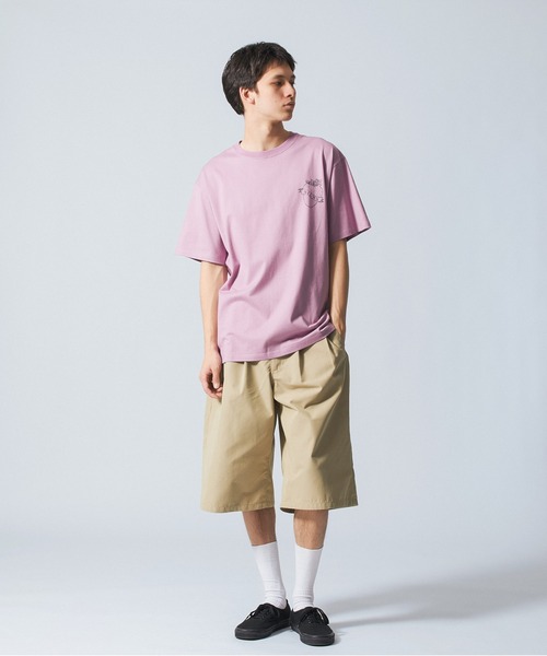 SILAS(サイラス)の「SHORT BAGGY CHINO PANTS(チノパンツ・メンズ・ブラック/ベージュ・M/L)」の11枚目の写真