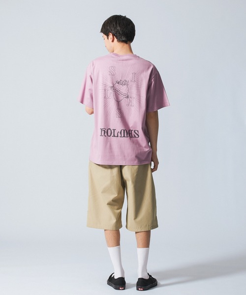 SILAS(サイラス)の「SHORT BAGGY CHINO PANTS(チノパンツ・メンズ・ブラック/ベージュ・M/L)」の12枚目の写真