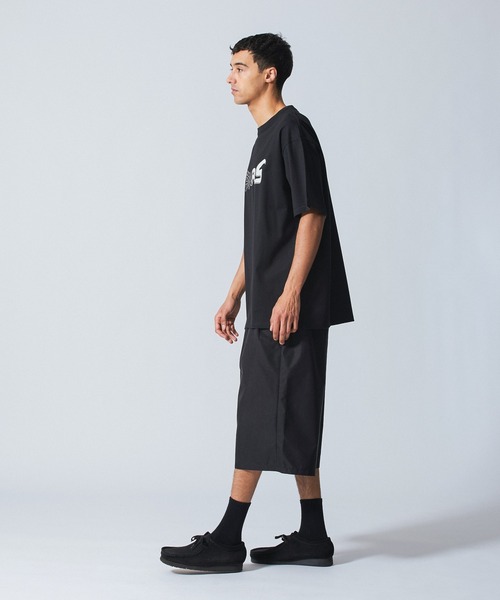 SILAS(サイラス)の「SHORT BAGGY CHINO PANTS(チノパンツ・メンズ・ブラック/ベージュ・M/L)」の13枚目の写真