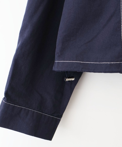 SpRay(スプレイ)の「配色ステッチジャケット(その他アウター・レディース・ホワイト/ベージュ/ネイビー・FREE)」の15枚目の写真