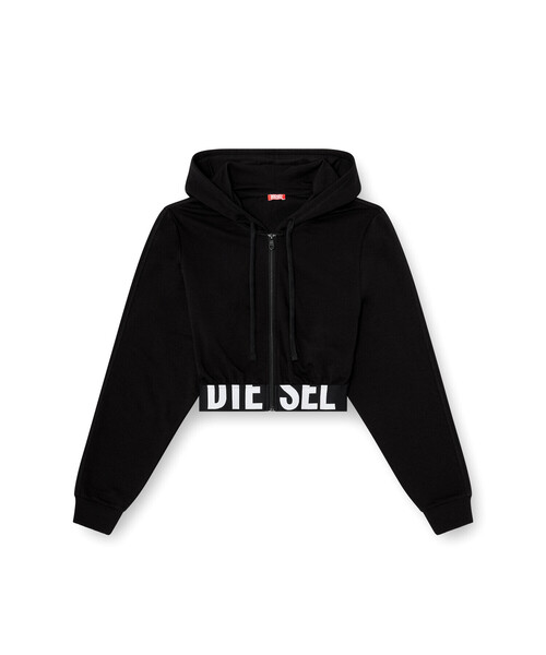 DIESEL（ディーゼル）の「ウィメンズ ジップアップパーカー NIKA-D-POP（パーカー・レディース・ブラック/レッド・LARGE/X-LARGE/MEDIUM/SMALL）」の10枚目の写真