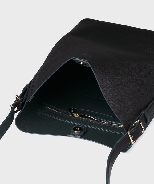 Paul Smith（ポールスミス）の「ダブルフェイス レザー 2WAY ハンドバッグ / 365000 WN210S（ショルダーバッグ・レディース・ブラック/グレイッシュベージュ・FREE）」の5枚目の写真