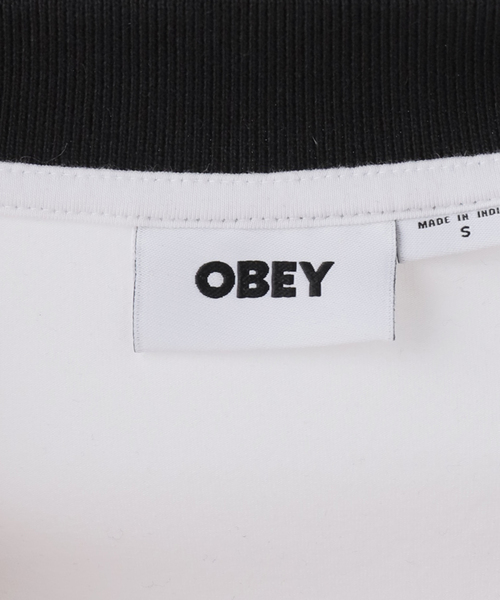 OBEY(オベイ)の「【OBEY / オベイ】 MEREDITH COLLARED SS(Tシャツ/カットソー・レディース・ホワイト・SMALL)」の7枚目の写真