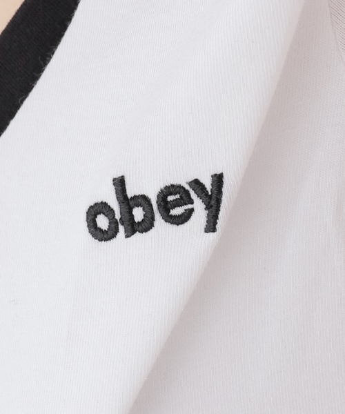 OBEY(オベイ)の「【OBEY / オベイ】 MEREDITH COLLARED SS(Tシャツ/カットソー・レディース・ホワイト・SMALL)」の9枚目の写真