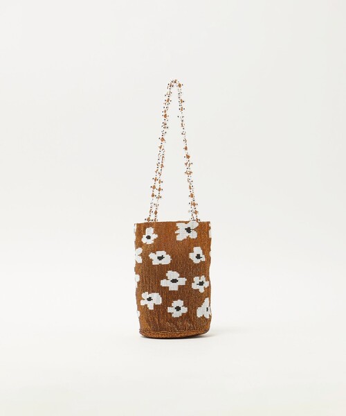 Steven Alan（スティーブンアラン）の「＜Pura Utz＞BROWN FLOWER BAG/バッグ（ハンドバッグ・レディース・ブラウン系・FREE）」の3枚目の写真