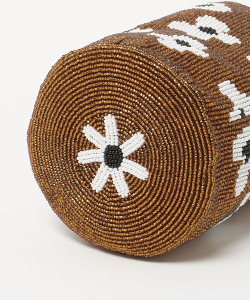 Steven Alan（スティーブンアラン）の「＜Pura Utz＞BROWN FLOWER BAG/バッグ（ハンドバッグ・レディース・ブラウン系・FREE）」の6枚目の写真