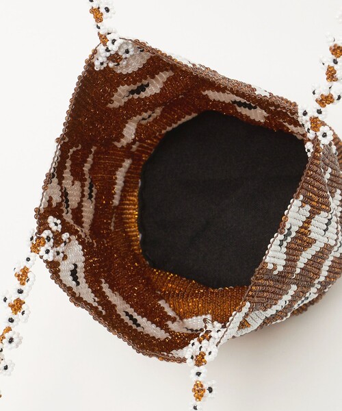 Steven Alan（スティーブンアラン）の「＜Pura Utz＞BROWN FLOWER BAG/バッグ（ハンドバッグ・レディース・ブラウン系・FREE）」の7枚目の写真