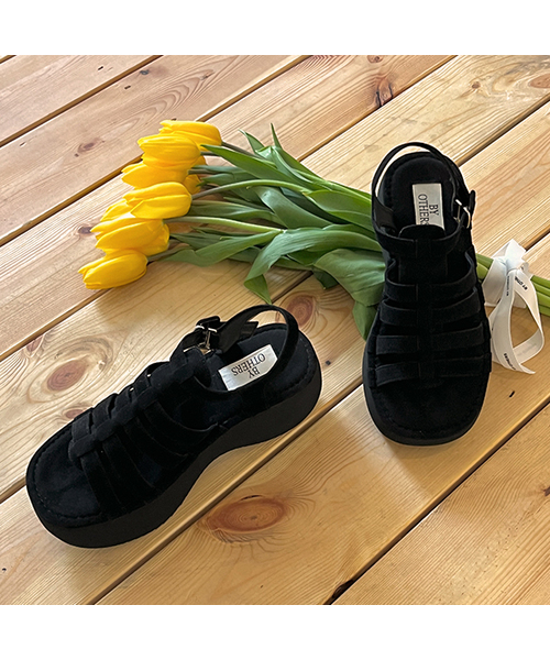 BYOTHERS(バイオザーズ)の「Cloud Platform Sandal(サンダル・レディース・ブラック/ダークブラウン・23.5cm/23cm/24.5cm/24cm/25cm)」の2枚目の写真