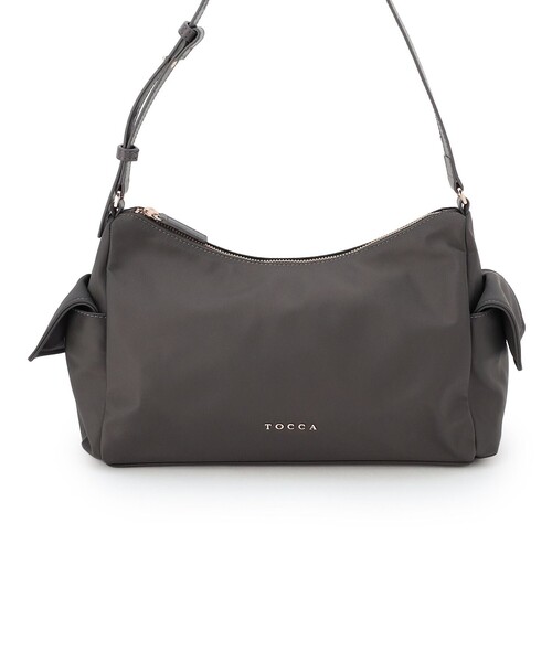 TOCCA(トッカ)の「IN CREADLE NYLON BAG ワンショルダーバッグ(ショルダーバッグ・レディース・ブラウン系/ライトグレー系/ブラック系・F)」の7枚目の写真