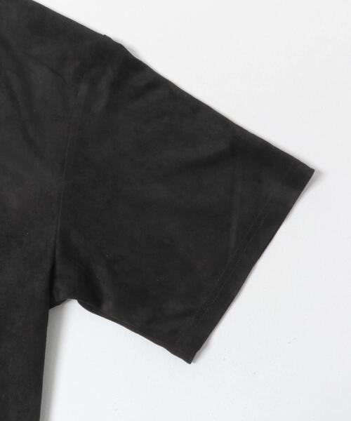 ITEMS URBANRESEARCH(アイテムズ アーバンリサーチ)の「接触冷感フェイクスエード半袖クルーネックTシャツ(Tシャツ/カットソー・メンズ・アイボリー/ブラック/ライトブルー/グレー・MEDIUM/LARGE)」の16枚目の写真