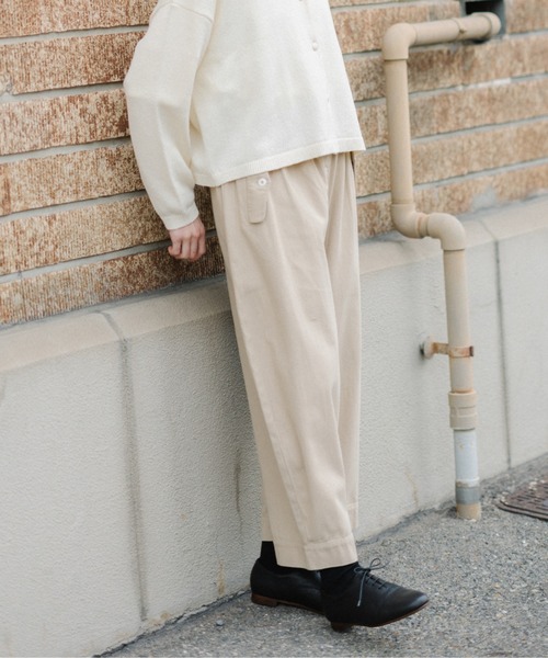 オオカミとフクロウ(オオカミとフクロウ)の「オオカミと集う小さな星たち“とおし”(その他パンツ・レディース・ベージュ/ブラック・FREE)」の14枚目の写真