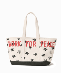 AMOU（アモウ）の「DOT STAR TOTE BAG（トートバッグ）」
