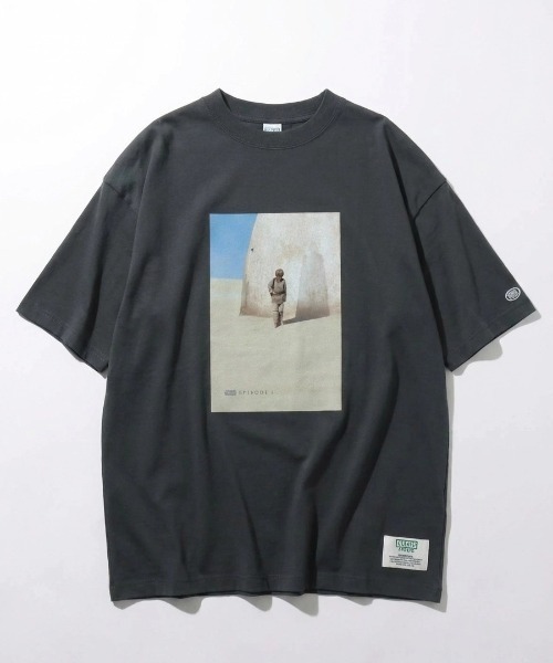 STAR WARS（スターウォーズ）の「2026SS Star Wars×DISCUS/スターウォーズ×ディスカス コラボ プリント半袖Tシャツ（M：ショート丈 L：レギュラー丈）（Tシャツ/カットソー・レディース・ブラック系その他3/ブラック系その他/ブラック系その他2/スミクロ・L/M）」の22枚目の写真