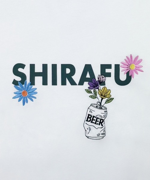 CORPUS SELECT(コーパストーキョー)の「【YOIDORE/酔いどれ】酔っ払い フラワーTEE(Tシャツ/カットソー・メンズ・ブラック/ホワイト/グリーン・S/M/L/XL)」の11枚目の写真