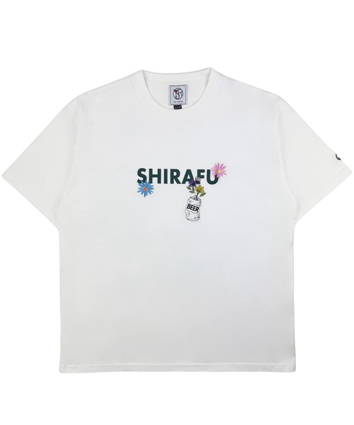 CORPUS SELECT(コーパストーキョー)の「【YOIDORE/酔いどれ】酔っ払い フラワーTEE(Tシャツ/カットソー・メンズ・ブラック/ホワイト/グリーン・S/M/L/XL)」の5枚目の写真