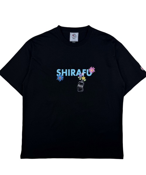 CORPUS SELECT(コーパストーキョー)の「【YOIDORE/酔いどれ】酔っ払い フラワーTEE(Tシャツ/カットソー・メンズ・ブラック/ホワイト/グリーン・S/M/L/XL)」の7枚目の写真