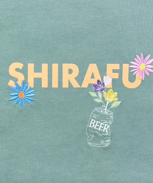 CORPUS SELECT(コーパストーキョー)の「【YOIDORE/酔いどれ】酔っ払い フラワーTEE(Tシャツ/カットソー・メンズ・ブラック/ホワイト/グリーン・S/M/L/XL)」の15枚目の写真